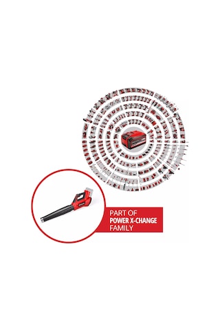 Einhell Professional Akülü Yaprak Üfleme Makinesi GP-LB 36/230 Li E BL-Solo 3433650, PXC, 36 V, Kömürsüz, akü hariç