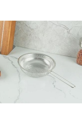 S/s Protools 21cm Saplı Süzgeç Metalik