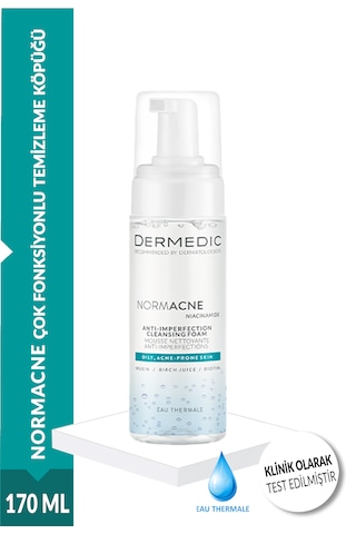 Dermedıc Normacle Çok Fonksiyonlu Yüz Temizleme Köpüğü 170 Ml