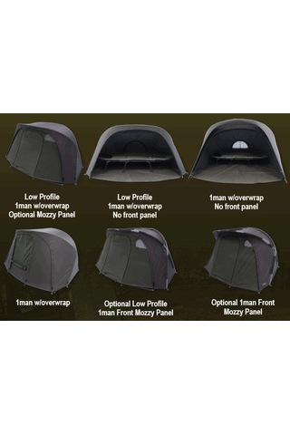 Prologic Frame-X1 Bivvy 1man H145cm W265cm D165cm Çadır Kırmızı