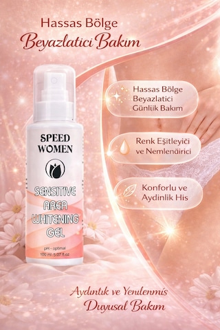 Speed Women Genital Bölge Beyazlatıcı Krem 100 ML