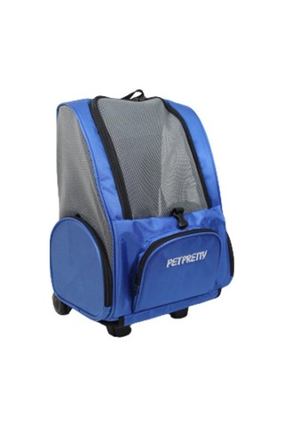 Petpretty Çekçekli Köpek Sırt Taşıma Çantası 32 x 28 x 51 CM