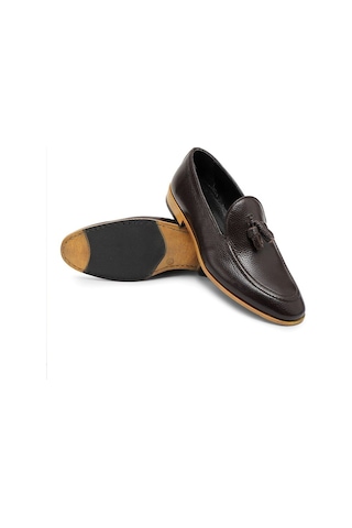 Ducavelli Tusa Hakiki Deri Erkek Klasik Ayakkabı, Loafer Klasik Ayakkabı