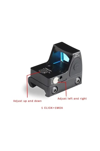Glock Yakın Menzil Için Hedefleme Rmr Reflex Red Dot Sight - Siyah