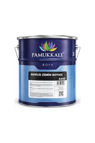 Pamukkale Akrilik Zemin Boyası 5 Kg Ral 7042 Trafik Gri