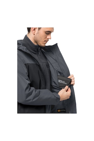 Jack Wolfskin - Taubenberg 3ın1 Jkt M Antrasit Antrasit