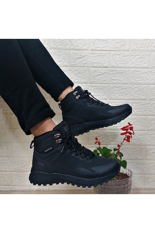 Jump 29652 Siyah Waterproof Kaymaz Rahat Erkek Bot 001