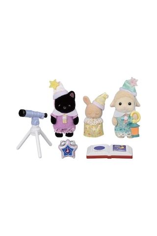 5750 Sylvanian Families Anaokulu Arkadaşları Pijama Partisi Üçlüsü +4 Yaş