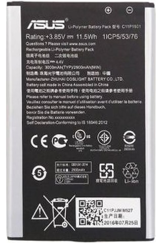 Senalstore Asus Zenfone 2 Laser 5.5 Uyumlu Pil Batarya Ze550kl