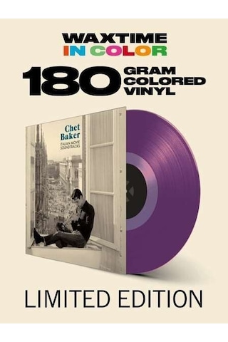 Chet Baker Italian Movie Soundtracks Limited Transparent Purple