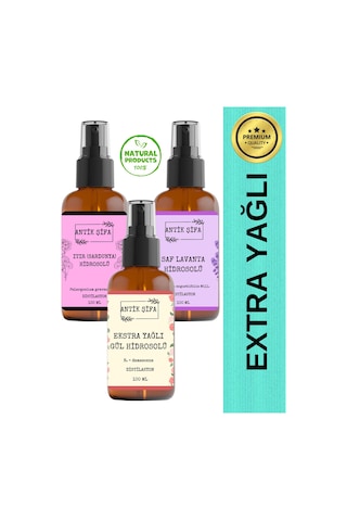 Hydra-s.o.s Hidrosol Seti - Lavanta, Sardunya Ve Gül Suyu 3 X 100ml