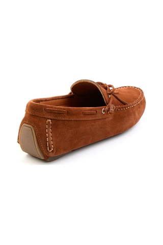 Bambi Taba Hakiki Deri Erkek Loafer Ayakkabı E01547070102 Taba