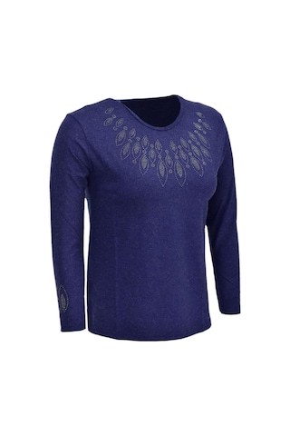 Kadın Yumoş Bluz Bgl-st04141 Lacıvert