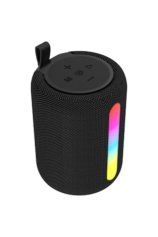 Polosmart Pbs228 Işıklı Taşınabilir Kablosuz Bluetooth Speaker Hoparlör 1200 Mah Siyah