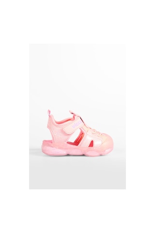 Vicco Monrovia Işıklı Kız İlk Adım Pembe Sandalet Pembe
