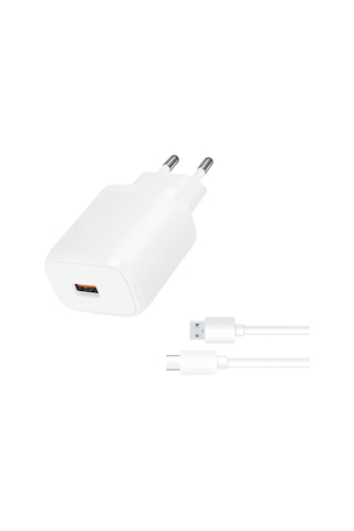 Quick Charge 3.0 Type-c Hızlı Şarj Seti 18w Adaptör + Usb Type-c Kablo Quick Charge 3.0 Type-c Hızlı Şarj Seti 18w Adaptör + Usb Type-c Kablo
