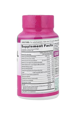Prenatal Multivitamin + Dhea 60 Softgels