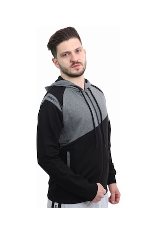 Uhlsport Sweat Pamuk Otto M Erkek Sweatshirt 3211308 Siyah