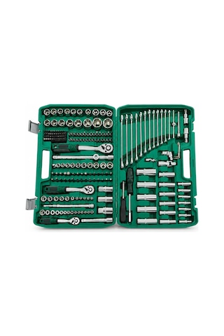 216pcs Lokma Seti Lokma - Soket - Bits Adaptör - 3ad.cırcır Kolu Plastik Çantalı 5580