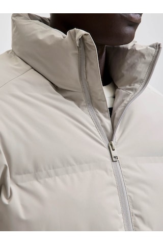 Jack & Jones Jjesoho Puffer Gri Erkek Mont 12278750 Gri