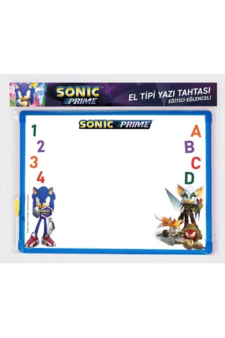 40x30 Cm Lisanslı Sonıc Yazı Tahtası 8615 Çok Renkli