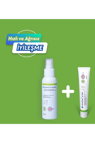 Actolind Yara Bakım Jeli 50 ML + Yara Bakım Solüsyonu 50 ML