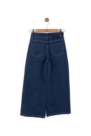 Xo Kids Kız Çocuk Koyu Mavi Jean Pantolon 8-14 Yaş 51704 KOYU MAVİ