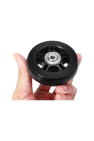 Pazly Türkçe 2 Adet Sessiz Tramvay Kutusu Seyahat Kutusu, Evrensel Tekerlek, 60mm 18mm Rulman Tamir Kiti Diğer