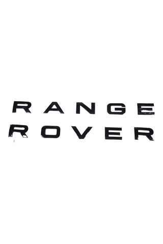 Range Rover Sport Kaput Yazısı Model Siyah 2014 2020