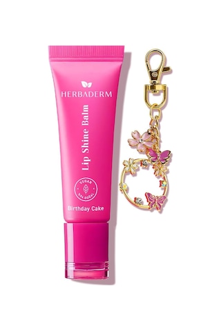 Tr Dolgunlaştırıcı Onarıcı Vegan Dudak Balmı Charm Hediyeli Birthday Cake Aromalı 10 Ml
