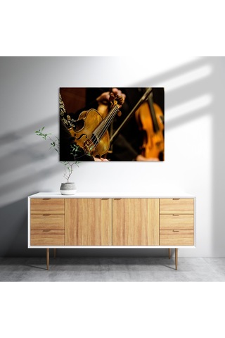 Cakasepetim Keman Kültür Aletleri 2016 Müzik Ahşap Mdf Tablo