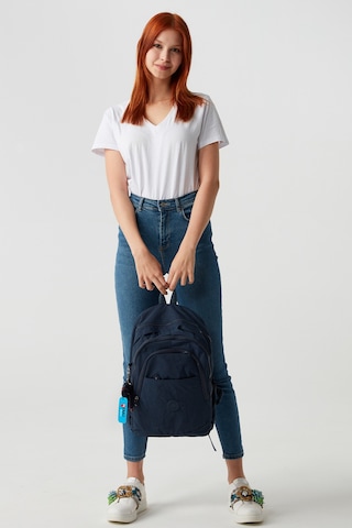 Nemo Bags Lacivert Çantası Krinkıl Su Geçirmez Okul Çantası