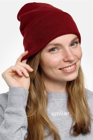 Unisex Kışlık Bordo Katlamalı Bere Bordo