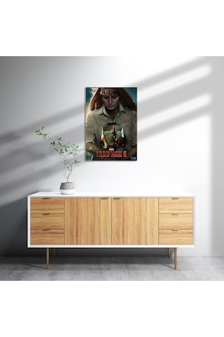 Cakasepetim Iron Man 3 Film Poster Ahşap Mdf Tablo