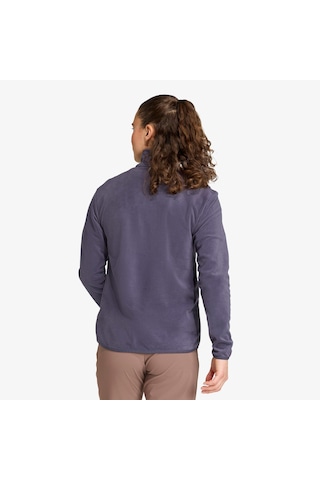 Adidas Multi Essentials 1-2 Zip Fleece Kadın Mor Yürüyüş Polar Jm3121