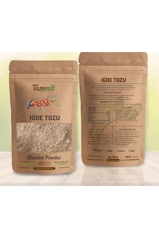Tazemiz İğde Tozu Unu 350 G