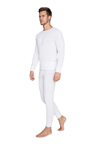 Yetişkin Termal İçlik - Thermoform - Heavy - Unisex - Beyaz Çok Renkli