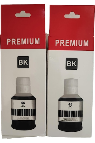 Melsan Canon Maxify Gx7140 Uyumlu Siyah Uyumlu Mürekkep 2x170 Ml Toplam 340 Ml