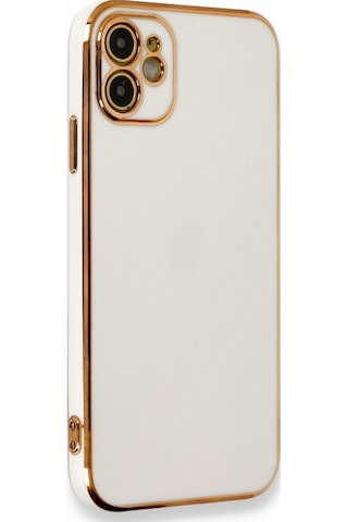 İphone 11 Kılıf Luxury Seri Kamera Korumalı Silikon Kapak