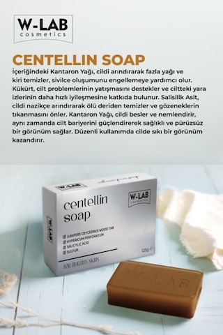 W-Lab Cosmetics Centellin Sabun 125 Gr