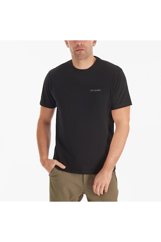 Columbia Cs0282 Csc M Basic Sm Logo Brushed Ss Tee Erkek T Shirt 26723 Siyah