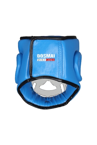Dosmai Mika Yüz Korumalı Kick Boks Muay Thai Maç Kaskı Mavi Ko372 Mavi