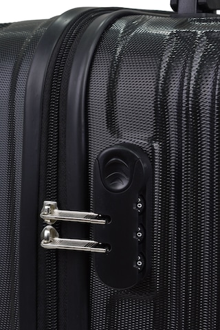 Elatae Kabin Boy Valiz Siyah Abs 1020