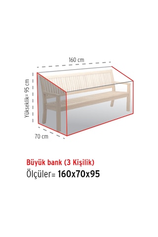 Homaks Bank Koruma Örtüsü 160X70