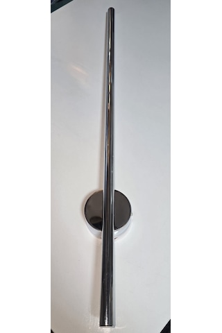 Dekoratif Led Aplik Krom Kaplama Renkli 75 Cm Aplik Gün Işığı