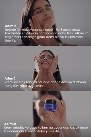 Cosmogenesis Labs Gece Kremi %2 Hyaluronik Asit 50ml - Yaşlanma Karşıtı Yoğun Nemlendirici Dolgunlaştırıcı Vegan