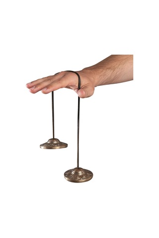 Sela 7,5cm Çaplı Tingsha Zilleri Zimbeln Lotus Setın1