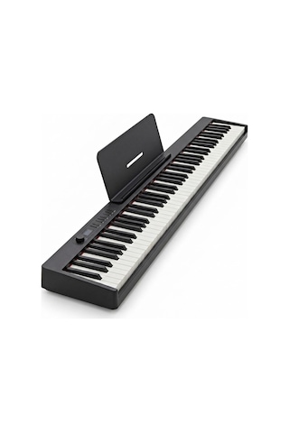 Jwin Jdp-8840 Tuş Hassasiyetli Katlanabilir Bluetooth + Şarjlı Piyano - Siyah