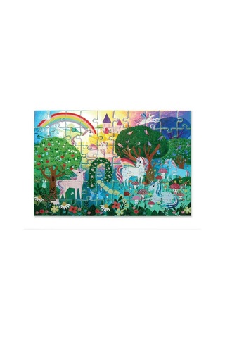 Crocodile Creek Puzzle 60 Parça Işıldayan Unicorn