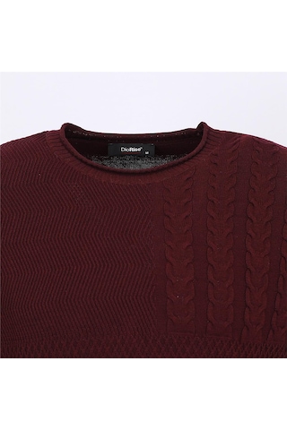Dio Rise Erkek Uzun Kol İnce Sweatshirt - 189407 - Koyu Bordo Koyu Bordo